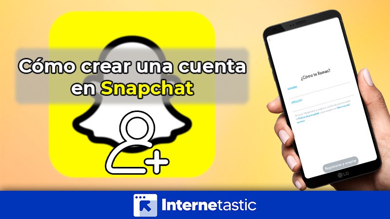 Como crear una cuenta o registrarte en Snapchat