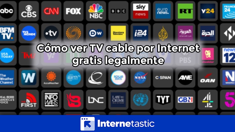 Cómo ver TV cable por Internet gratis legalmente