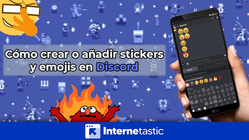 Como crear o añadir stickers y emojis en Discord