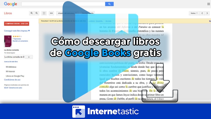 Como descargar libros de Google Books gratis