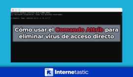 Comando Attrib cómo usarlo para eliminar virus de acceso directo