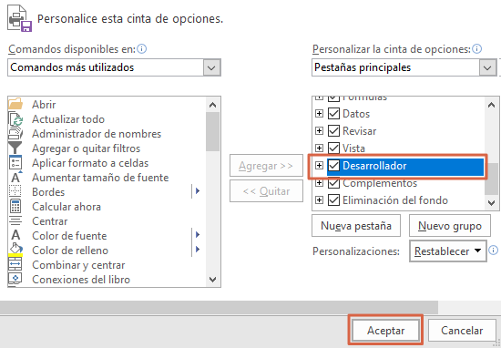 Como crear formularios en Excel con controles de formulario. 1