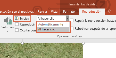 Como insertar un video en PowerPoint de forma automatica o al hacer clic en el