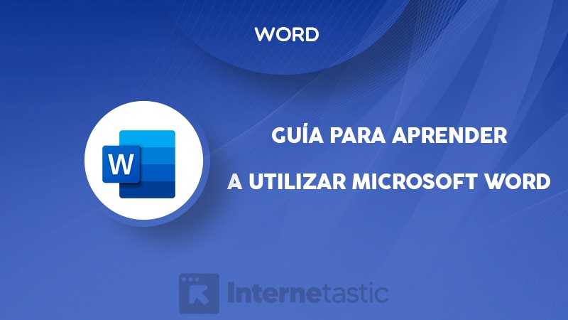 guia para aprender a usar o utilizar microsoft word