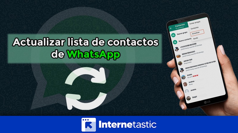 Cómo actualizar tu lista de contactos de WhatsApp