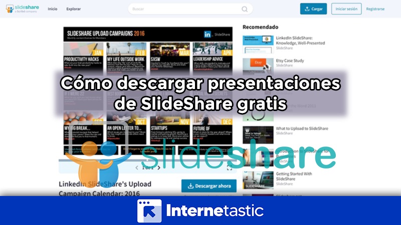 Cómo descargar archivos y presentaciones de SlideShare gratis