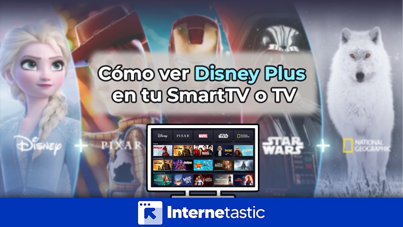 Como ver Disney Plus en tu SmartTV o cualquier TV.