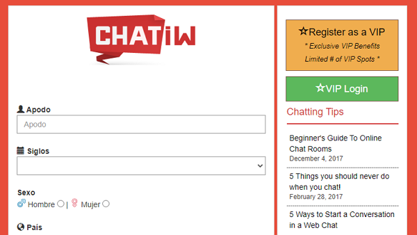 Mejores plataformas sin registro para chatear online gratis. Chatiw