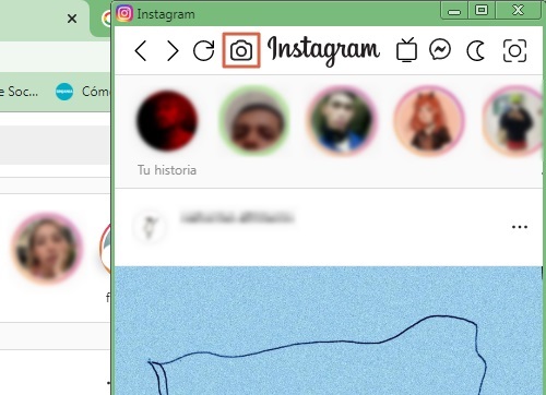 Subir historias a Instagram desde una extesion de Chrome - Paso 4