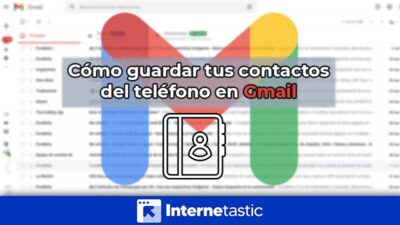 Como guardar tus contactos del telefono en Gmail