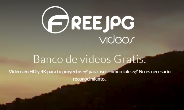 Descargar videos gratis sin derechos de autor en Freejpg