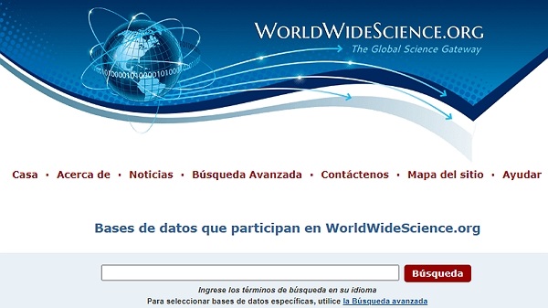 Las mejores paginas para buscar articulos cientificos o academicos. World Wide Science