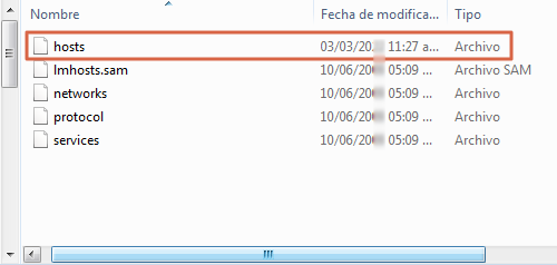 Solucionar el error err_connection_timed_out - Chequea el archivo host - Windows.