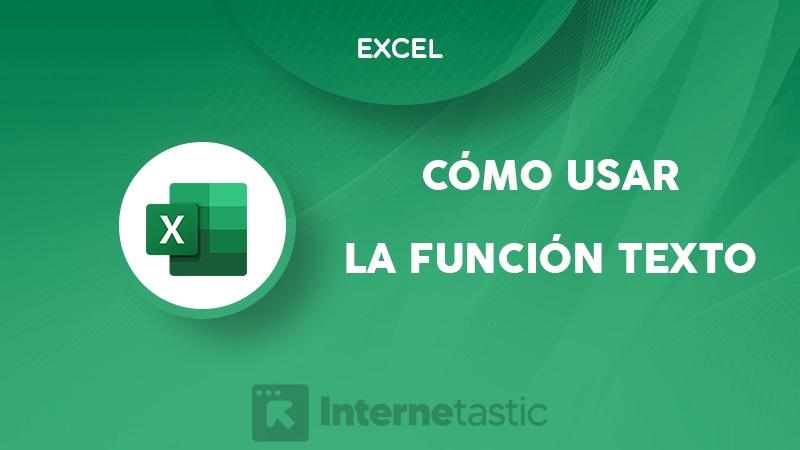 Función TEXTO en Excel usos, fórmula o sintaxis y ejemplos