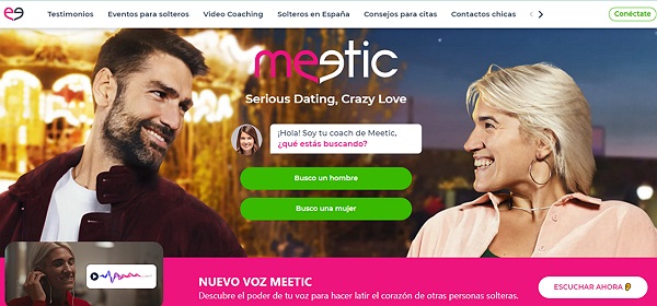 10 paginas de citas gratis para buscar pareja por internet. Meetic