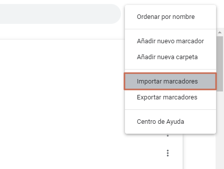 Como importar y exportar marcadores en Google Chrome - Importar tus marcadores de otros navegadores a Chrome - Paso 2