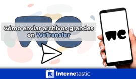 WeTransfer en español enviar archivos grandes gratis