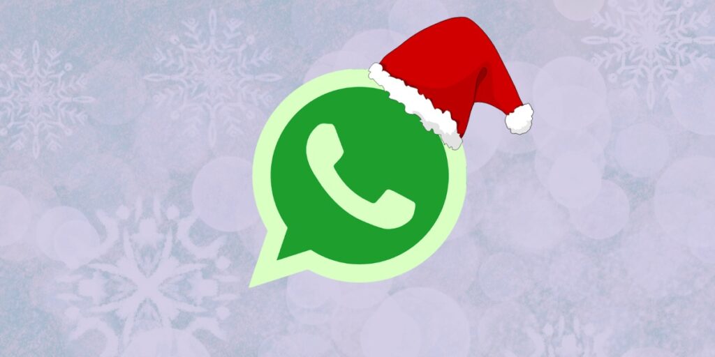 con este truco podras ponerle un gorro navideno al icono de whatsapp